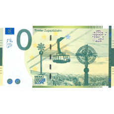 0 Euro biljet TirolerZugspitzbahn